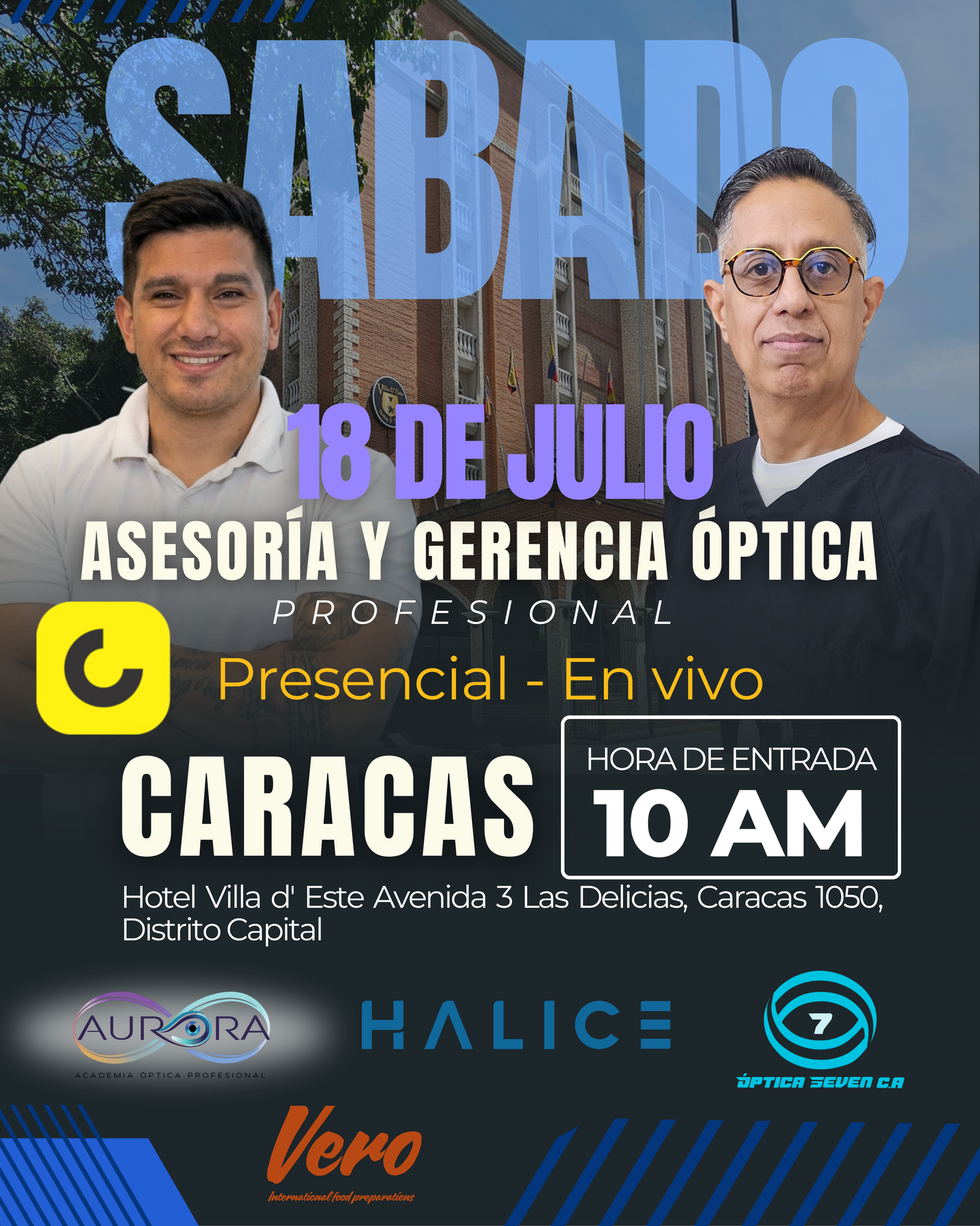 CARACAS - Master Class PRESENCIAL 18 de JULIO