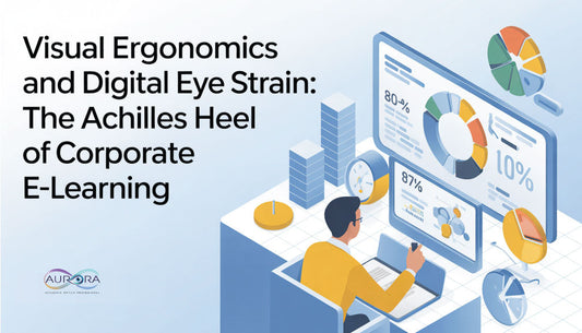 La Ergonomía Visual y la Fatiga Ocular Digital: El Talón de Aquiles del E-Learning Corporativo (Un Análisis de Ingeniería y Salud Ocupacional)