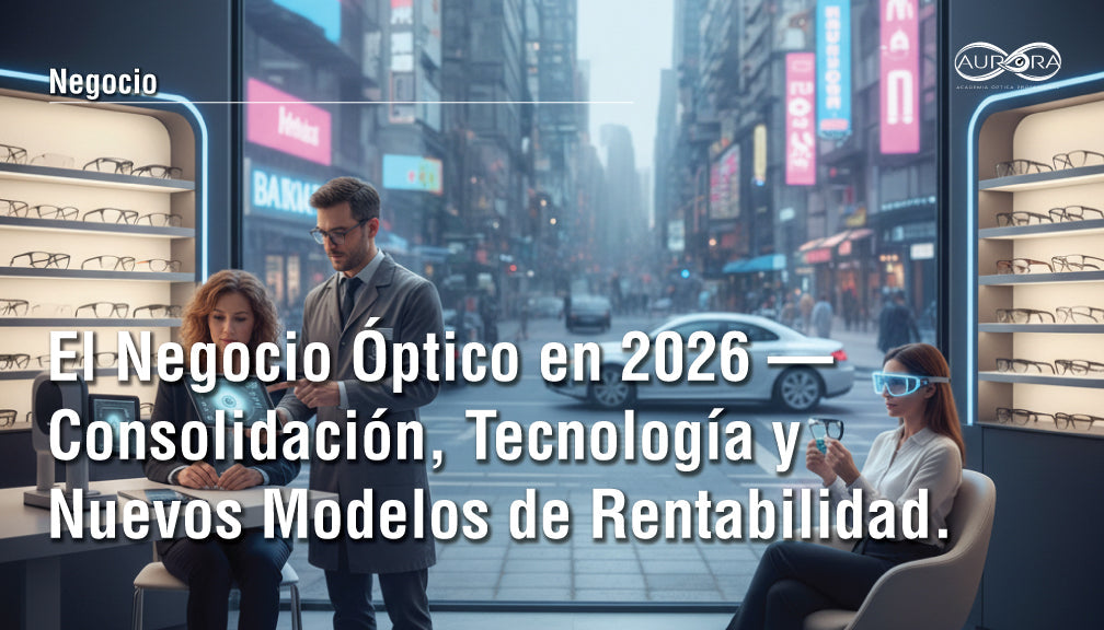 El Negocio Óptico en 2026 — Consolidación, Tecnología y Nuevos Modelos de Rentabilidad.