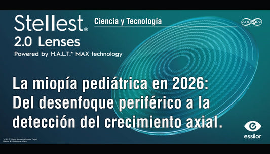 La miopía pediátrica en 2026: Del desenfoque periférico a la detención del crecimiento axial