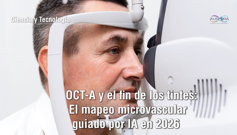 OCT-A y el fin de los tintes: El mapeo microvascular guiado por IA en 2026